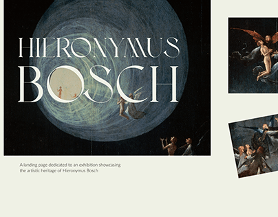 Landing Page - Hieronymus Bosh Exhibition
