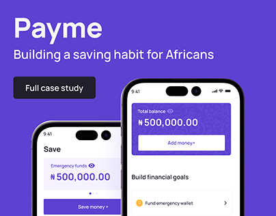 Payme: Building a Saving habit for Africans