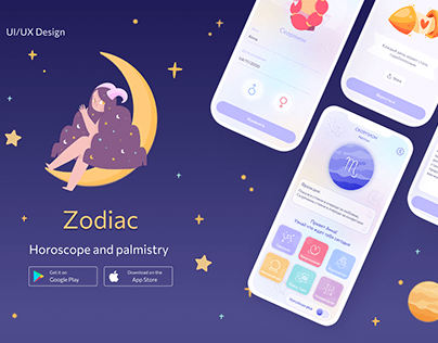 Zodiac - horoscope, palmistry and numerology app