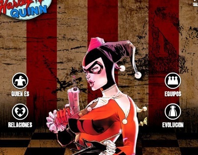 Harley Quinn: Interactive Infographic