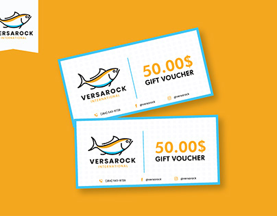 Gift Voucher Design for Versarock