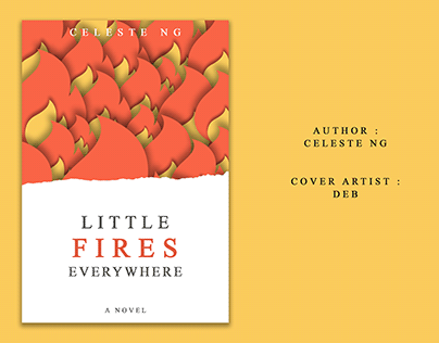 Book Cover, "Little Fires Everywhere" by Celeste NG