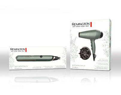 Remington Botanicals | Haircare Packaging Design