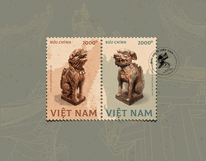 |POSTAGE STAMP| Mascot "Nghê" of Vietnam