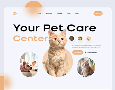 Project thumbnail - Pet Care Website