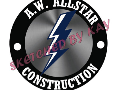 “A.W. Allstar Construction” x Logo Design