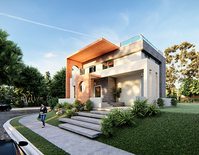 3BHK Bungalow | Modern House Design
