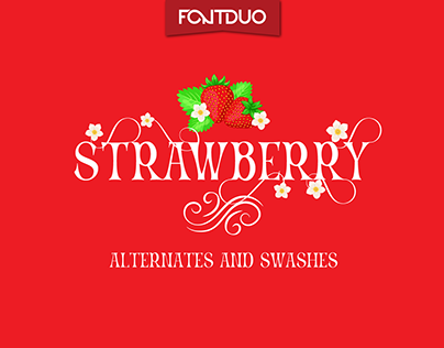 Strawberry FD Serif Font