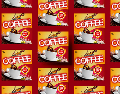 Coffee banner design