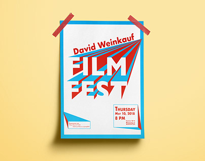 David Weinkauf Film Festival Poster