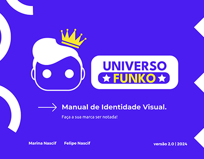 Universo Funko Logotipo e Planejamento de Marketing