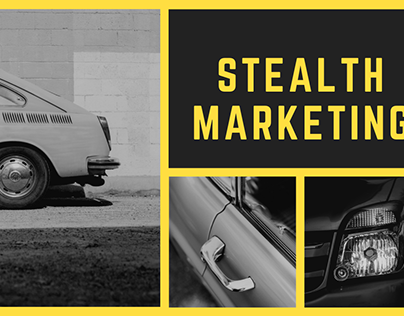 Guerrilla Marketing Series: Stealth Marketing