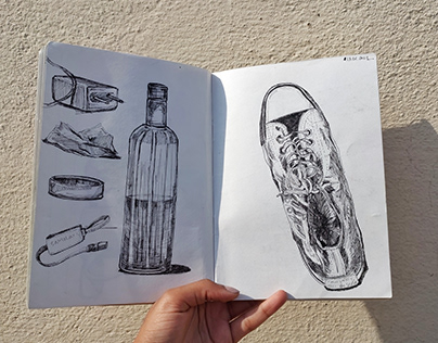 Pen Sketches- Sketchbook