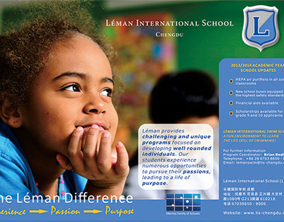 Corporate Advertisement - LEMAN INTERNATIONAL SCHOOL