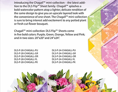 Chagall™ Mini Collection Tear Sheet