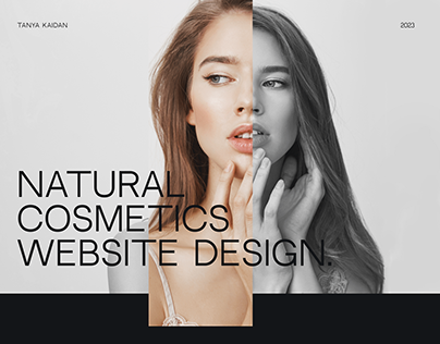 Website design | Natural cosmetics