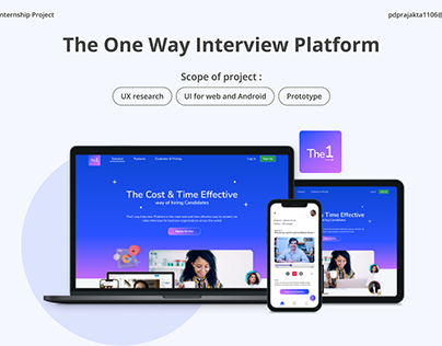 The 1- One way Interview Platform