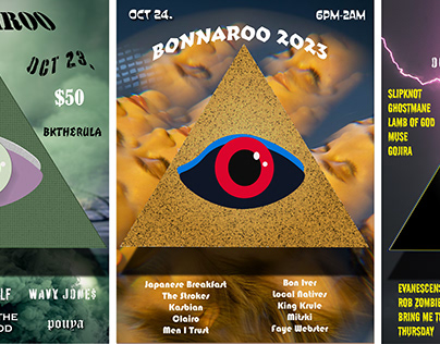 Bonnaroo Music Festival Promotional Poster