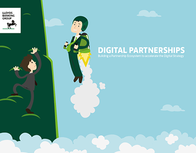Lloyds Banking Group - Digital Partnership Poster