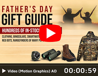 Video Ad (Motion Graphic) on Father's Day Gift Guide