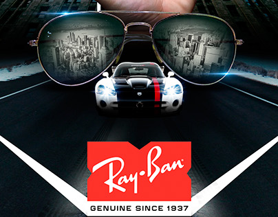 Ray Ban. Afiche.