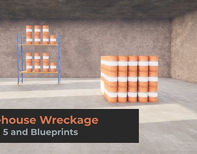 Warehouse Wreckage Unreal Game