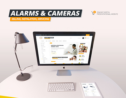 Security Systems - Alarms and Cameras eCommerce
