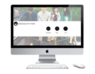 UrbanOutfitters Website Redesign