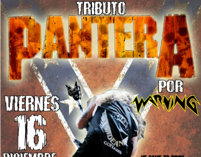 Poster Pantera Tribute