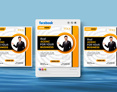Business Social Media Instagram & Facebook Post Design