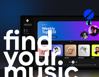 Music Website UI/UX