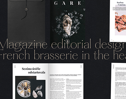 Gastro magazine editorial