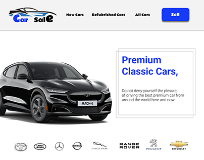 Website for Selling Cars