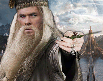 Chris Hemsworth as Professor Albus Dumbledore