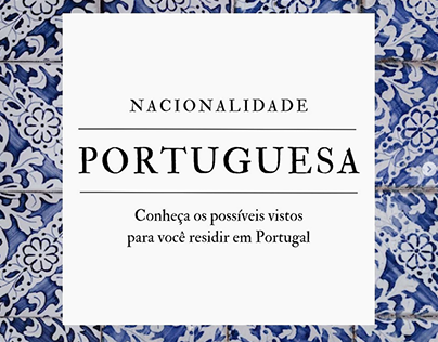 Redação Folder - Nacionalidade Portuguesa