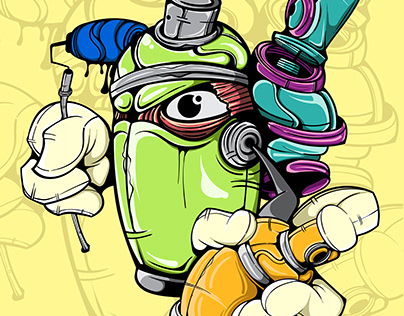THE SPRAY CAN CHARACTER