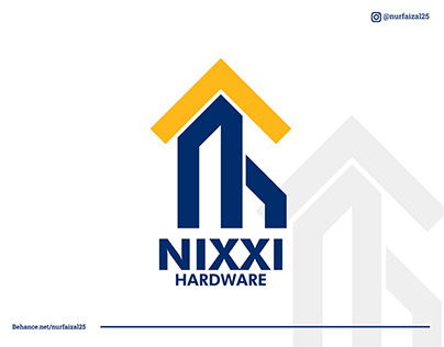 Nixxi Hardware | Architectur Logo | Minimalist Logo