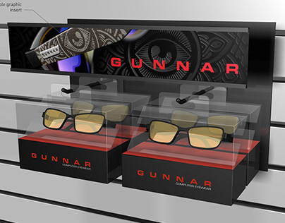 GUNNAR Optiks Gamestop display program