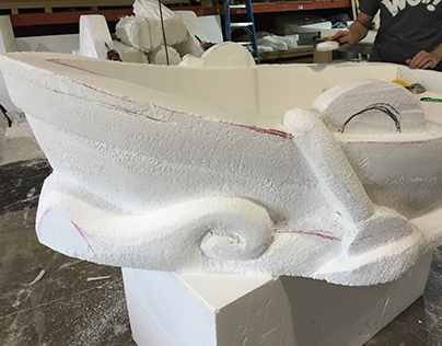 Styrofoam Sculpting