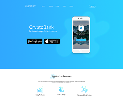 CryptoBank web
