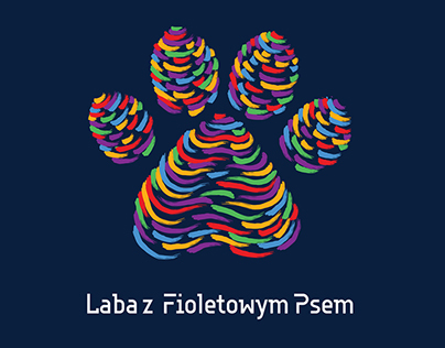 "Laba z Fioletowym Psem" Charity event identity