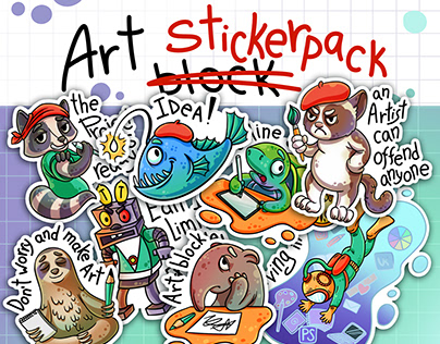 Project thumbnail - Art stickerpack