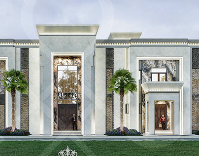 Luxury elegance new classic villa in UAE