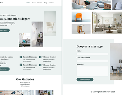 Modern Furniture Website