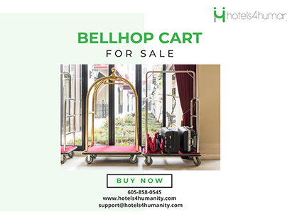 Bellhop Cart For Sale at Wholesale Price