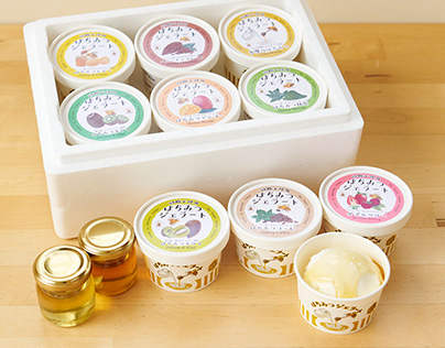Honey gelato package