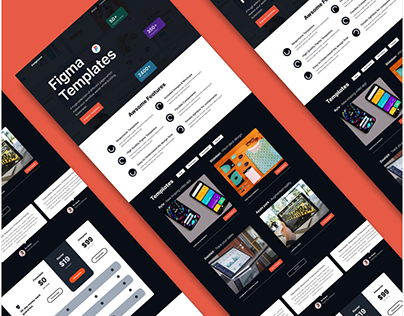 Project thumbnail - DesignLand Product Landing Page