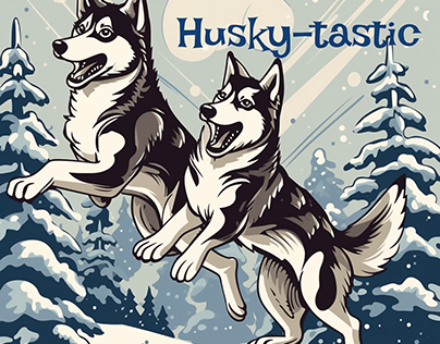 Fur-real, I'm Husky-tastic