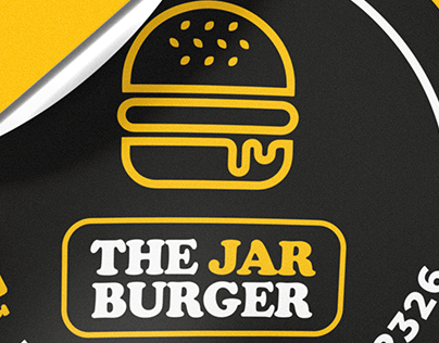 The Jar Burger Branding