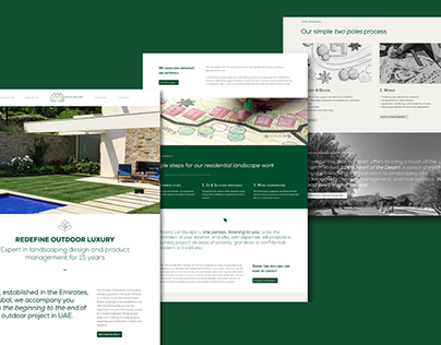 Website creation - Landscape design office
